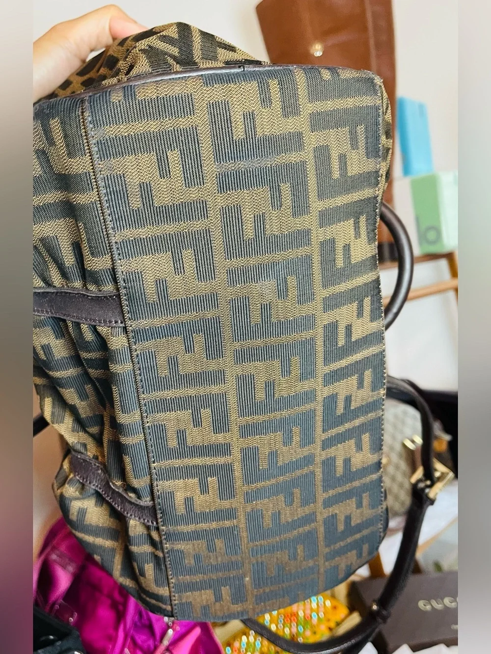 Fendi Authentic Vintage with crossbody strap